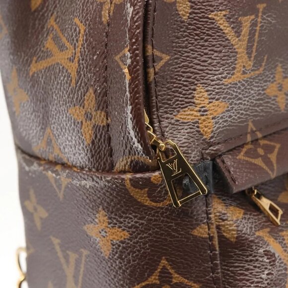 LOUIS VUITTON Monogram Palm Springs MINI Backpack M44873 LV Auth 142640 - Picture 12 of 16